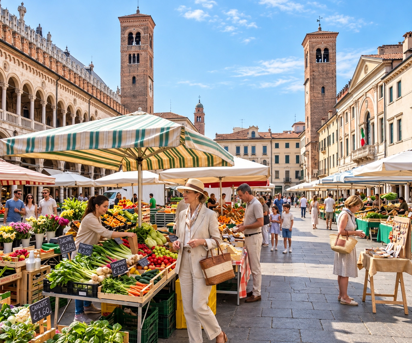 Veneto local market experience near Padua